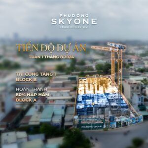 Tiến độ dự án Phú Đông SkyOne